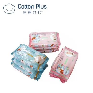 Konope materiálu Baby Vlhčené obrúsky