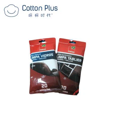 Mokré utierky na čistenie automobilov